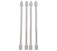 ULTECHNOVO 4 Pièces Tige D'extension pour Système de Brumisation | Filetage 3/16, Tube Creux à Paroi Polie, Réduit L'obstruction, Jardin et Pelouse