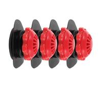 ULTECHNOVO 4 Pièces Valve de Décharge de Pression pour Articles Gonflables et Matelas d'air, avec Capuchon Protecteur en PVC, Régulation Automatique de Pression pour Usage Extérieur