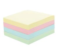 ULTECHNOVO 400 Pièces Autocollants Mémo Portables en Papier Forte Adhérence pour Bureau et Maison, Design Simple et Couleurs Variées