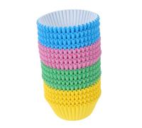 ULTECHNOVO 400 Pièces Caissettes à Muffins Antigras Papier Résistant Chaleur pour Cupcakes Muffins Noix Liners de Cuisson Colorés pour Anniversaires Mariages et