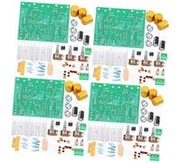 ULTECHNOVO 4ensembles Carte Amplificateur Audio Stéréo Kit De Montage Dual Channel avec Éléments Élégants Et Facilité Assemblage pour
