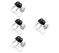 ULTECHNOVO 4ensembles Distributeur De Papier Essuie Mains avec Serrure Et Clé Accessoires Pratiques pour Toilettes Et Bureaux Installation Facile Design Compact