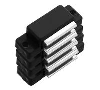 ULTECHNOVO 4pièces Loquets Magnétiques Universels pour Fixations De Panneau De Hotte De Cuisine Installation Facile Et Complète Accessoires De Ventilation Efficaces