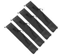 ULTECHNOVO 4pièces Pochette de Rangement pour Bâtons de Randonnée Étui Imperméable Oxford avec Sangle Réglable Pochette Légère pour Accessoires de Trekking et Randonnée Plein Air