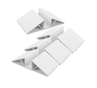 ULTECHNOVO 4pièces Support De Plastique Renforcés pour Barrières Garçon Fille Triangle Stabilité Accrue pour Clôtures De Sécurité Garçon Fille Accessoires Renfort Barrière Sécurité Anti-défor