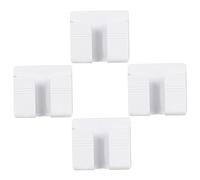 ULTECHNOVO 4pièces Support Mural pour Télécommandes Et Téléphone Lot de Supports Adhésifs De Rangement