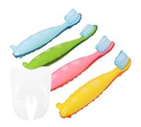 ULTECHNOVO 5 Pièces Ballons de Fête de Brosse à Dents 3d en Pe Léger et Flexible pour Décoration Anniversaire et Journées Santé Communautaire