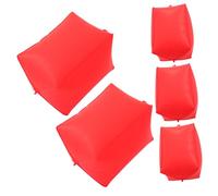 ULTECHNOVO 5 Pièces Ballons Écrits Gonflables Carrés pour Décorations de Fête Anniversaire Mariage et Célébrations