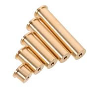ULTECHNOVO 5 Pièces Contrepoids pour Manche de Golf en Cuivre, 2g à 10 G | Réglage du Club, Stabilité du Geste, Installation Simple, Contrôle Accru, pour Parcours, Débutants et Pros