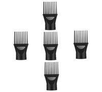 ULTECHNOVO 5 pièces Embout pour Sèche-cheveux Buse Plate Légère pour Diffusion Uniforme Accessoire Coiffure Pratique pour Volume et Brillance