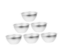 ULTECHNOVO 5 pièces Moule à Gâteau Alliage Aluminium Moules à Muffins Multifonctions Antiadhésifs Réutilisables Adaptés pour Pudding et Pâtisserie Outil de Cuisson Pratique