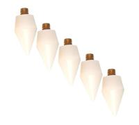 ULTECHNOVO 5 pièces Recharges Pointes de Cire pour Stylo Pointage Diamant Applicateur Précis pour Pose Pierres Outils Nail Art Maintien Sécurisé et Contrôle