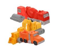 ULTECHNOVO 5 Pièces Véhicules de Construction Miniatures pour DIY Excavatrices Camions pour Projets de Routes Décoration de Tables de Sable Jeux Milieu Miniature