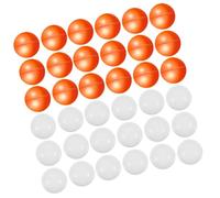 ULTECHNOVO 50 Pièces Boules de Loterie Boules de Jeu Rondes 4cm PVC Ouvrables, Faciles à Repérer, Ne Se Décolorent Pas, pour Tirages au Sort et Événements