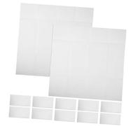 ULTECHNOVO 50pièces Serviettes De Table Jetables Blanches Avec Poches Pour Mariage Fête Rangement De Couverts Accessoires De Table