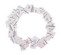 ULTECHNOVO 57 Cartes d'Accords de Guitare pour Débutants Poster Portable Diagrammes Clairs Guide D’Apprentissage Musical Compact pour Progresser en Guitare Accessoire Essentiel pour