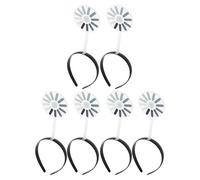 ULTECHNOVO 6 pièces Bandeau Rotatif Symbole Chargement Accessoire Cheveux Créatif et Humoristique pour Fêtes Photographies et Usage Quotidien pour Femmes et Hommes