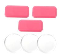 ULTECHNOVO 6 pièces Pads Extension Cils Silicone Épais Réutilisables Coussin Rehaussement Cils Professionnel Antistatique pour Grafting