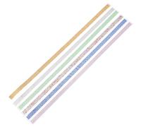 ULTECHNOVO 6 rouleaux Ruban Adhésif Strass Autocollant Couleurs Vives Bande Acrylique Décorative pour Scrapbooking DIY et Embellissement Cadeaux