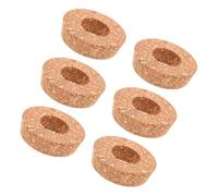 ULTECHNOVO 6pièces Couvercles Ronds Liège pour Vases De Culture Hydroponique Bouchons Liège pour Terrariums Et Jardinières Murales Accessoires De Décoration Intérieure