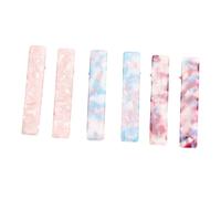 ULTECHNOVO 6pièces Lot de Pinces à Cheveux Épingle à Cheveux Résistante et Pratique Accessoires de Coiffure pour Femme Couleur Aléatoire