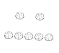 ULTECHNOVO 7pièces Couvercle De pour Détecteur De Fumée Et Capteur Alarme Installation Facile Robuste Les Dommages Adapté pour Résidentiel Et Commercial