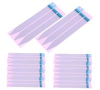 ULTECHNOVO 8 Feuilles Rubans Adhésifs Batterie Transparente Bandes de Colle pour Fixation Batterie Téléphone Autocollants de Remplacement Faciles à Découper pour Objets