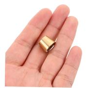 ULTECHNOVO 8 Pièces Brass Display Tray Feet Cone Shaped Stable Wood Base Riser for Jewelry Boxes Cutting Boards Furniture Accessories