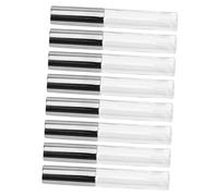 ULTECHNOVO 8 Pièces Lot De Tubes De Gloss à Lèvres Rechargeables Vides Et Ronds Pour Créer Vos Propres Gloss à Lèvres Et Rouges à