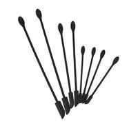 ULTECHNOVO 8 pièces Set de Spatules Silicone pour Cosmétiques et Cuisine Mini Spatules Antidérapantes pour Bouteilles et Pots Verre et Faciles à Nettoyer