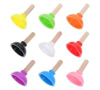 ULTECHNOVO 9 Pièces Ventouse à Piston Miniature Légère et Portable en Silicone Design Créatif Réaliste pour Accessoires de Magie et Spectacles à Domicile Plusieurs Styles