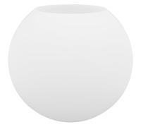ULTECHNOVO Abat-jour Boule en Verre Dépoli 13 Cm pour Lustre, Abat-jour Sphérique Simple, Diffuseur de Lumière Douce pour Plafonnier, Accessoire Éclairage Intérieur, Remplacement Globe