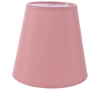 ULTECHNOVO Abat-jour Tambour en Tissu Rose pour Lampe de Table, Diffuseur de Lumière Douce Structure en Métal, pour Lecture et Chambre D'garçon et Filles
