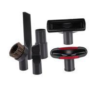 ULTECHNOVO Accessoire Aspirateur Brosse Ronde et Embout Plat Poils de Cheval avec Adaptateur Léger et Facile à Installer pour Nettoyage de Coins Meubles et Petites Surfaces