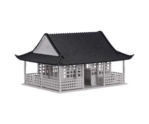 ULTECHNOVO Accessoire de Micro-Paysage en Plastique Maison Miniature Style Architecture Ancienne Élégante, Décoration de Bureau ou Bonsaï pour Amateurs Créatifs