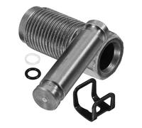 ULTECHNOVO Accessoire Pompe Hydraulique pour Cric 2 Tonnes, Piston Cylindrique Petit Diamètre 18 Mm à Filetage, Corps de Pompe en Acier, Kit de Remplacement pour Vérin Horizontal, Usage