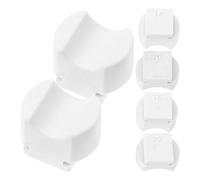 ULTECHNOVO Accessoire pour Machine à Cintrer les Bagues en Plastique Blanc 6pcs pour Fabrication de Bijoux Professionnels et Débutants Matrices de Pliage Pratiques