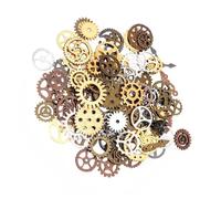 ULTECHNOVO Accessoires de Rouages Steampunk DIY pour Loisirs Créatifs Quantité Importante Style Punk pour Fabrication de Bijoux et Projets Artisanaux