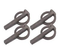 ULTECHNOVO Accessoires D'échafaudage 4 Pièces Goupilles de Fixation en Acier Flexibles pour Sécurité Maximale Montage Facile