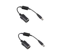 ULTECHNOVO Adaptateur Allume- 2 Pièces Convertisseur De Puissance USB vers Allume- Accessoire De Voiture