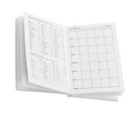 ULTECHNOVO Agenda de Poche 2026 A7 Petit Carnet Portable en Papier Robuste Calendrier Mensuel et Planificateur Journalier en Anglais Organiseur Compact pour Voyages Études et Travail à