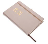 ULTECHNOVO Agenda Journalier Couverture Rigide avec Porte-stylo Cahier Prise de Note Portable pour Organisation Quotidienne et Planification Académique