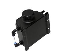 ULTECHNOVO Aluminium Pour Voiture Réservoir Ventilé Pour Moteur Avec Bouchon De Vidange Noir