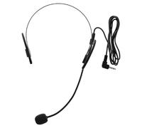 ULTECHNOVO Amplificateur Vocal Portable Microphone Casque en Plastique et Éponge pour Professionnels et Enseignants Style Headworn pour Conférences et Présentations