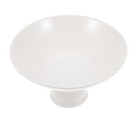 ULTECHNOVO Assiette à Dessert Style Chinois en Céramique Blanche Élégante Réutilisable et Facile à Nettoyer, 1 Pièce, pour Snacks et Friandises