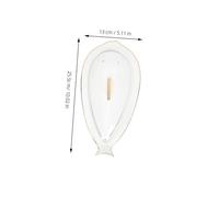 ULTECHNOVO Assiette Poisson Céramique avec Couvercle Plate Multifonction pour Restaurant Steak Dessert Usage Domestique Décoration et Surface Lisse