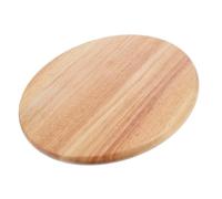 ULTECHNOVO Assise Tabouret Ronde en Bois Massif 35 CM Diamètre, Siège Ergonomique pour Réunions et Usage Domestique