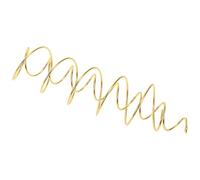 ULTECHNOVO Attrape-Rêves en Anneaux Métalliques Dorés Spirale Cadre DIY pour Décoration Artisanale Cercle Compact Léger pour Carillon Éolien Loisirs Créatifs et Création Personnalisée