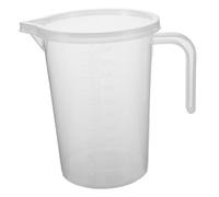 ULTECHNOVO Bac à Mesurer Huile Moteur avec Couvercle Pichet Plastique Transparent pour Entretien Auto Graduations Précises Prise Antidérapante et Capacité