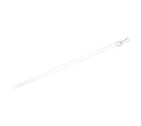 ULTECHNOVO Baguette de Traction Transparent pour Rideaux Tige pour Stores Verticaux Accessoire de Draperie Facile à Utiliser